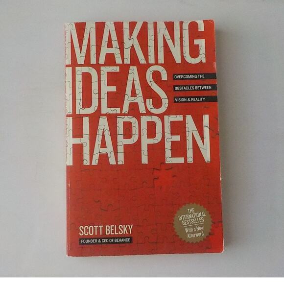 MAKING IDEAS HAPPEN by Scott Belsky Penguin Book Business PB Good - Picture 1 of 4